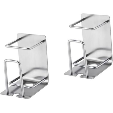 Lot de 2 porte-gobelets pour bain de bouche, étagère pour brosse à dents, rangement mural pour salle de bain, porte-brosse à dents, porte-dentifrice, organiseur
