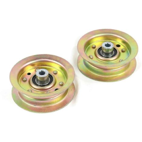 (Lot de 2) Poulie de renvoi plate pour Toro 14-38Z TimeCutter Z 74301, 74402 (2004)