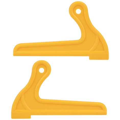Lot de 2 poussoirs de scie à bois de type V pour routeur de lame de travail de table de menuiserie