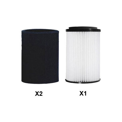 Lot de 2 pré-filtres + 1 Filtre pour centrales Aspibox Family et Serenity à partir de décembre 2020