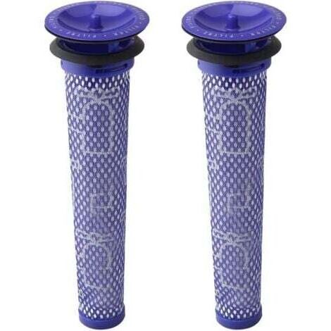 Lot de 2 pré-filtres de rechange pour Dyson DC59, DC62, DC74, V6, V7, V8.