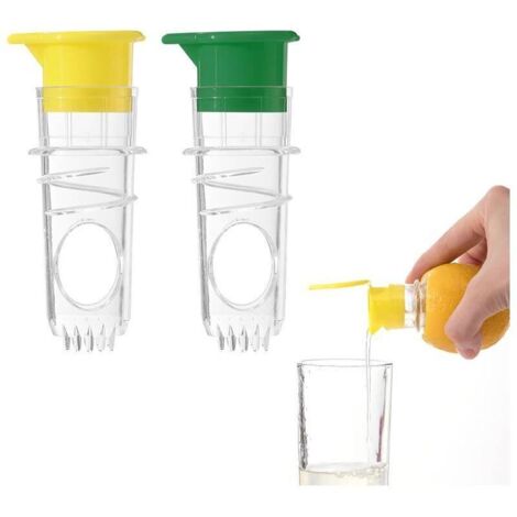 Lot de 2 presse-agrumes manuels et 1 petit presse-agrumes en acier inoxydable - Presse-agrumes manuel - Bec verseur citron vert éléphant - Presse-agrumes manuel - Presse-citron vert