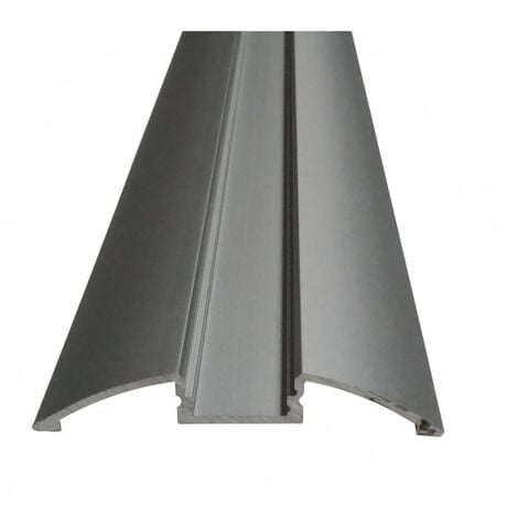10x Profile Rainure Aluminium Anodisé 1m pour bandeaux LED