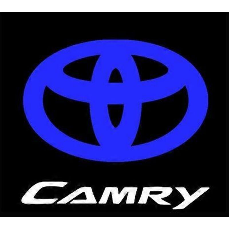 Lot de 2 projecteurs de bienvenue pour Toyota Camry, Highlander, Prado, Prius, Senna, éclairage d'ambiance