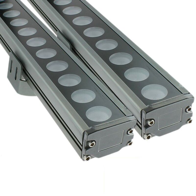 Lot de 2 Projecteurs led 36W Wall Washer 100 cm Température de Couleur: Blanc Froid 6000K