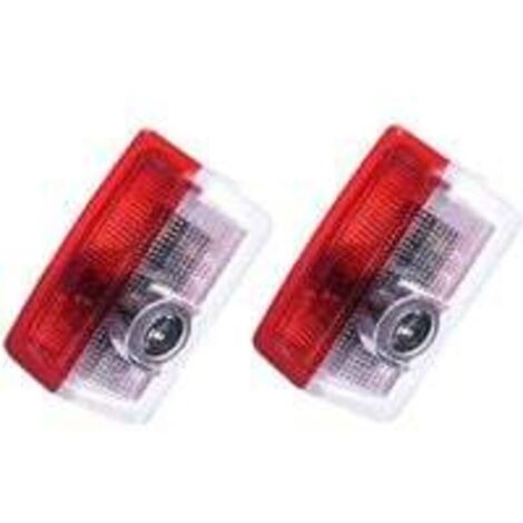 Lot de 2 projecteurs LED pour voiture Liuer Ghost Shadow Logo Lamp 3D Car Entry Lighting Welcome Lighting Laser Projector