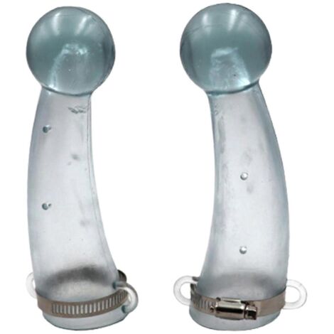 Lot de 2 protections de klaxon en silicone anti-bagarres, sûres et élastiques.