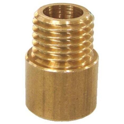 CENTRALE BRICO Lot de 2 raccords laiton femelle 10x1 et mâle 11mm - Tibelec