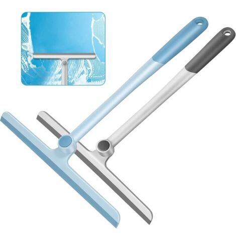 Lot de 2 Raclettes Silicone 28 cm   Idéales pour Douche, Salle de Bain et Salon, Nettoyage Efficace