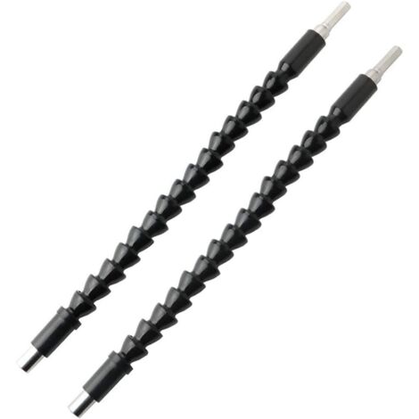 Lot de 2 rallonges flexibles pour forets, découvrez les rallonges flexibles pour perceuses, rallonges flexibles pour tiges, kit de tournevis flexibles-AquaForge