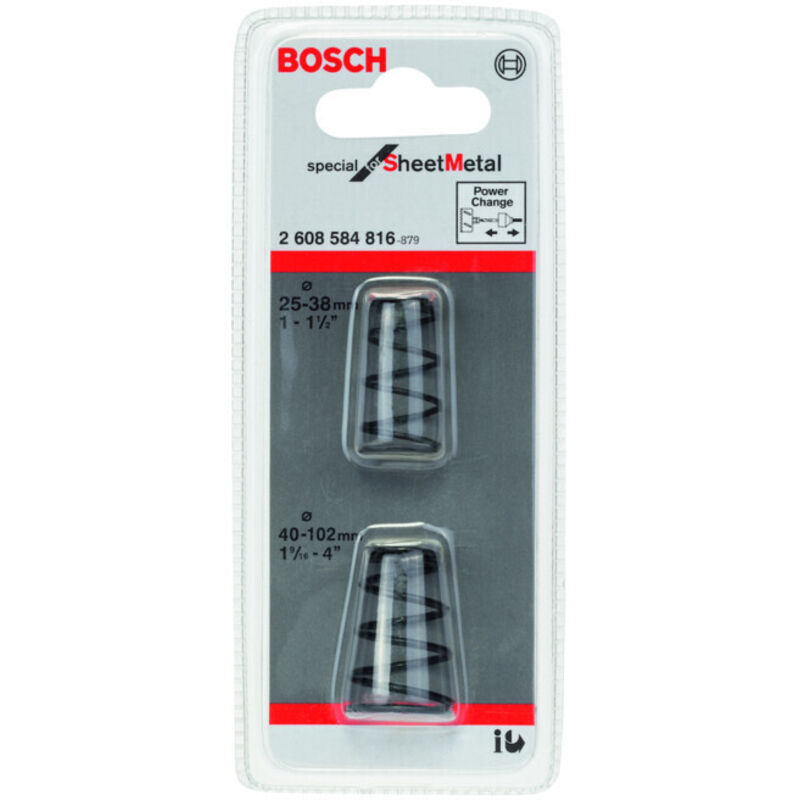 Ressort D'Éjection Bosch 2608584816 – Lot De 2 Pour Scie Cloche En Acier - vue 3