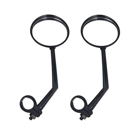 Lot de 2 rétroviseurs de guidon de vélo réglables et rotatifs à 360° (rétroviseurs convexes)