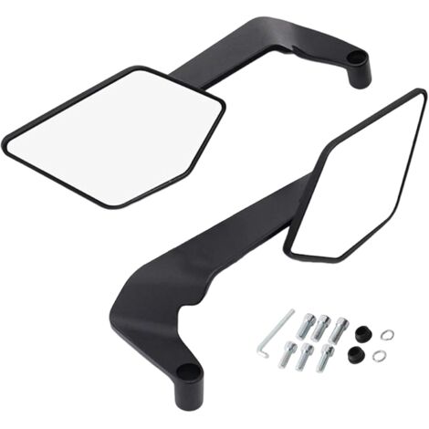 Lot de 2 rétroviseurs de moto, accessoires de vélo -