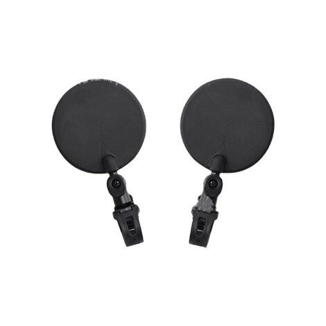 Feux Arrière De Boule De Vélo, 2PCS Lumières D'avertissement De Coeur De Vélo, Lampe D'oeuf LED Essentielle De Nuit, Imperméable - Rouge Bleu