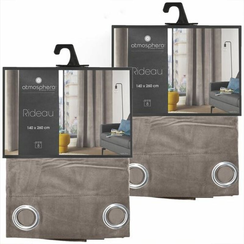 Lot de 2 Rideaux Lilou