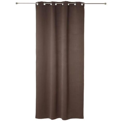 Lot de 2 Rideaux Occultants "Kerry" 135x240cm Taupe