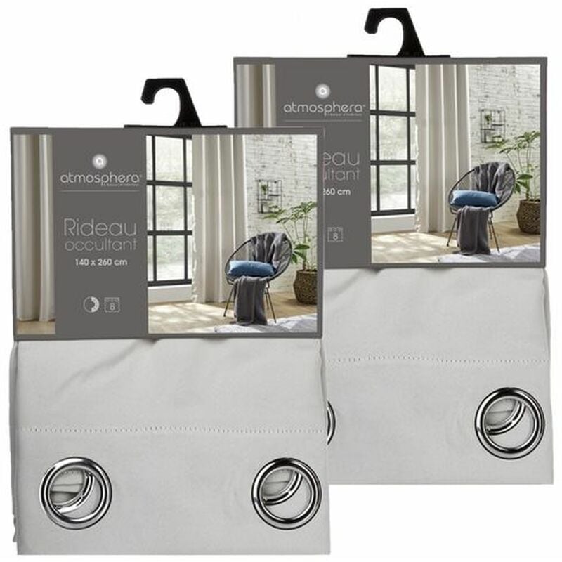 Lot de 2 Rideaux occultants Louisa