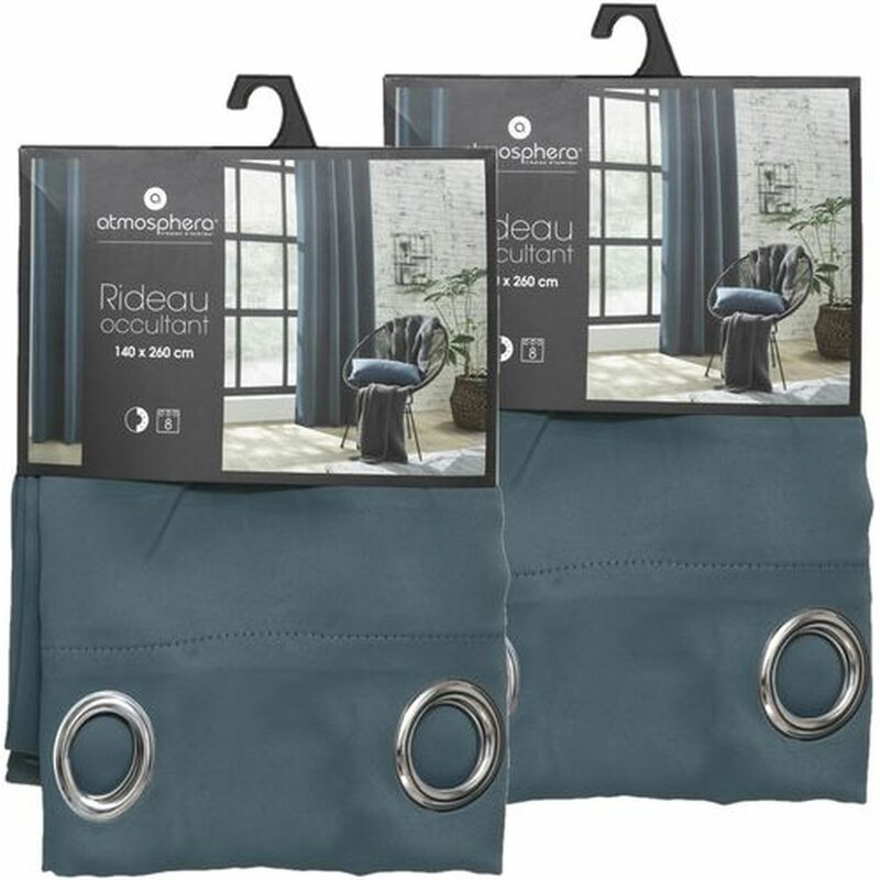 Lot de 2 Rideaux occultants Louisa