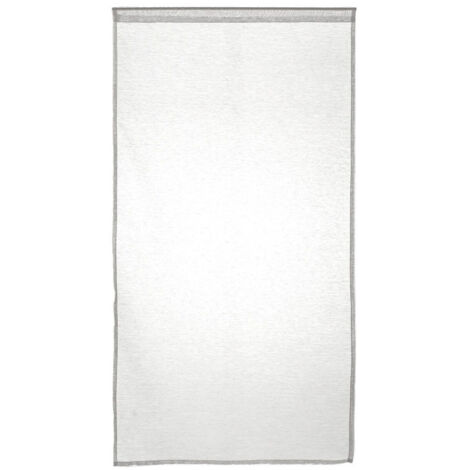 Lot de 2 Rideaux Voilage "Moly" 60x90cm Blanc