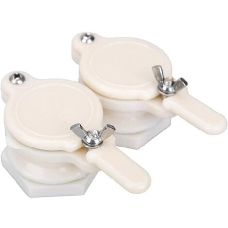 Lot de 2 robinets extracteurs de miel avec valve pour l'apiculture. Outils apicoles. - AquaForge