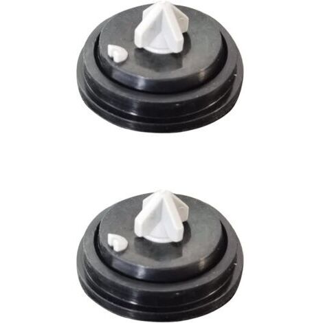 Lot de 2 Rondelles de Diaphragme en Caoutchouc de Rechange Compatibles,Rondelles de Diaphragme de Soupape,Membrane pour Robinet Flotteur,Valves à Flotteur,Membrane Joint pour Robinet Flotteur,