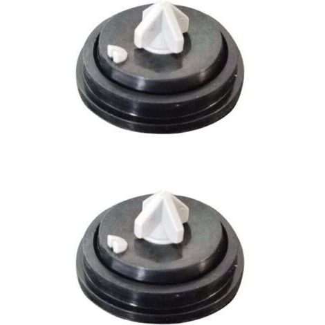 Lot de 2 Rondelles de Diaphragme en Caoutchouc de Rechange Compatibles,Rondelles de Diaphragme de Soupape,Membrane pour Robinet Flotteur,Valves à Flotteur,Membrane Joint pour Robinet Flotteur,