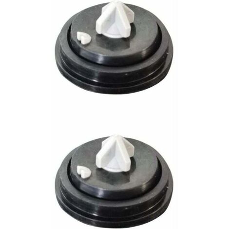 Lot de 2 Rondelles de Diaphragme en Caoutchouc de Rechange Compatibles,Rondelles de Diaphragme de Soupape,Membrane pour Robinet Flott,Valves à Flott,Membrane Joint pour Robinet Flott,