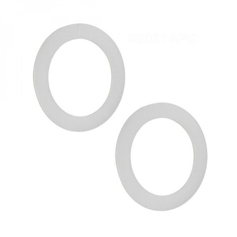 Lot de 2 rondelles papillon pour filtre à cartouche de piscine - Blanc - CX900WPAK2 - Hayward