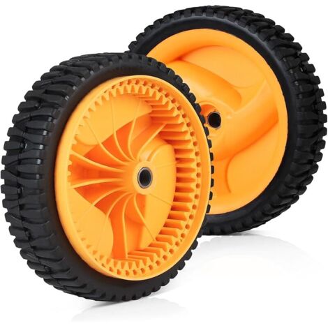 Lot de 2 Roues Tondeuse 53 Dents Compatible avec Craftsman Partner Electrolux McCulloch Rally et Autres Tondeuses à Gazon