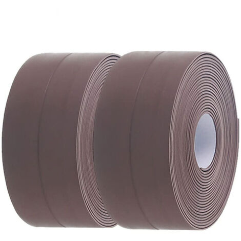 Lot de 2 rouleaux de ruban étanche autocollant, 3,2 m x 3,8 cm