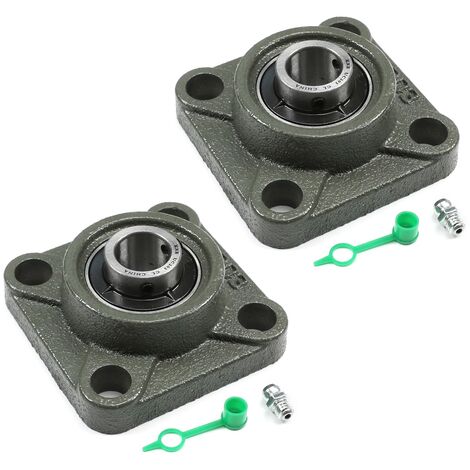 Roulements De Bloc D'oreiller UCP206 - Alésage 30 Mm, 2 Boulons, Auto-alignés, Lot De 2, Neufs (marque Maple Ace)