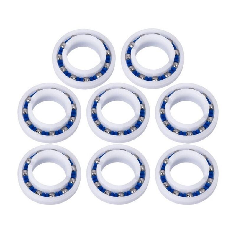 CSPARKV Lot de 10 roulements à Billes adaptables pour Roue de 180 Robot Nettoyeur de Piscine C60,Dimensions : extérieur 1.1in , intérieur 0.6in