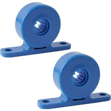 Lot de 2 Roulements à Billes Compatibles avec Polaris 180 280 Robot Nettoyeur de Fond pour Piscine C80 C-80,Superma,bleu