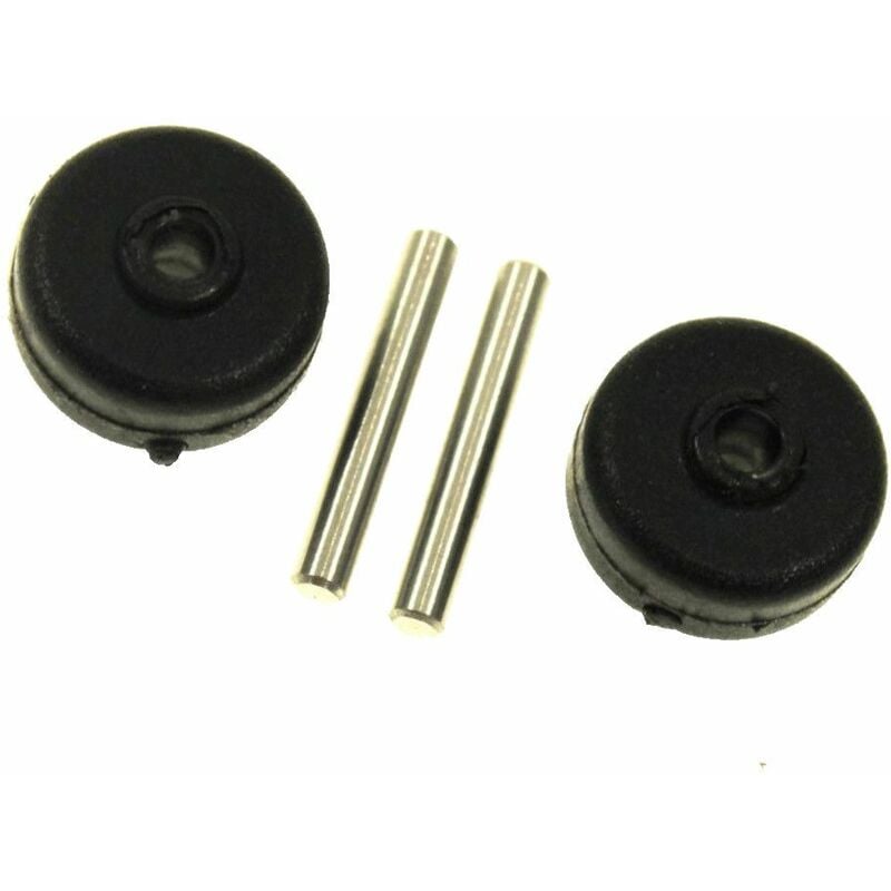 Confezione di 2 ruote + albero - Aspirapolvere