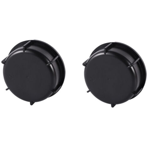 Lot de 2 S100x8 IBC Bouchon Cuve,Raccords Robinet Tuyau ,Raccord Cuve 1000 litres,pour Vanne Cuve 1000l,Reservoir eau de Pluie,Conteneur