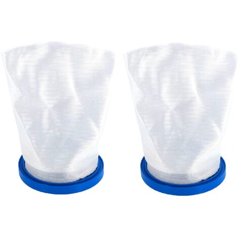 Lot de 2 sacs filtrants pour sable et limon, compatibles avec les aspirateurs de piscine Pool Blaster Max, Catfish Ultra, iVac 250, iVAC C2, Volt FX-4 et Jacuzzi JPV200 (réf. P30X022SS / PBW022SS)