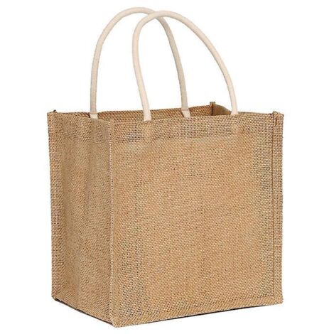 lot De 2 Sacs Fourretout En Toile De Jute Sacs  Poignes En Toile De Jute Sacs  Provisions Rutilisables Pour Piscine Pche Shopping Bricolage Sac De