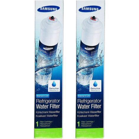 Lot de 2 Samsung DA29-10105J Filtres à Eau Externe pour Réfrigérateur