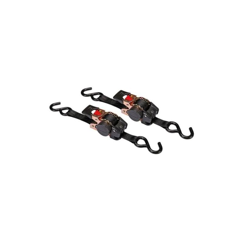 Jeu de 2 sangles rétractables