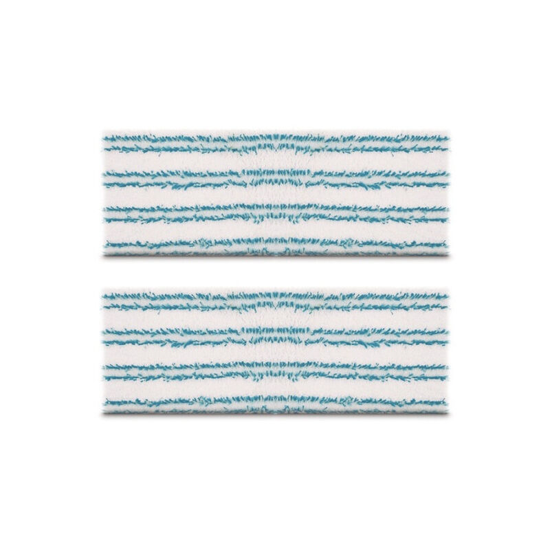 Polti - Accessoire nettoyeur vapeur 2 serpillières Microfibre Vaporetto pour Pro 85 et Pro 95