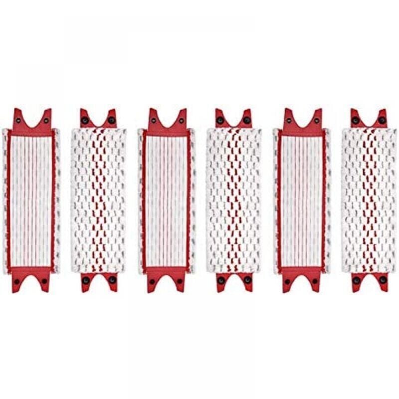 Lot de 6 serpillières de rechange en microfibre pour serpillère Vileda Ultramax