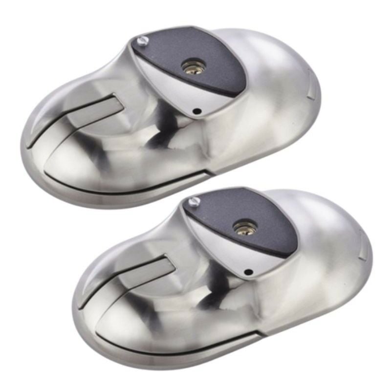 Lot de 2 serrures antivol pour véhicule utilitaire à porte battante ou coulissante Mottez A085C