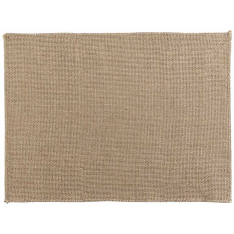 Lot de 2 Sets de Table en Jute "Leny" 33x45cm Beige