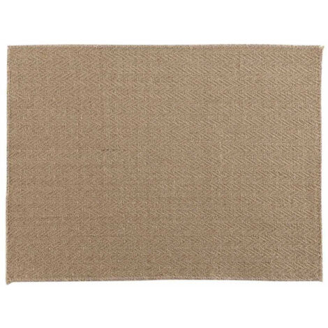 Lot de 2 Sets de Table Jute "Modalie" 33x45cm Beige