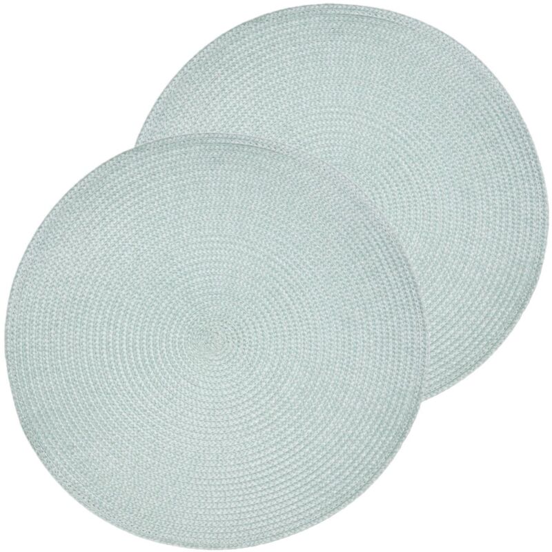 Lot de 2 sets de table tressés AFHIR