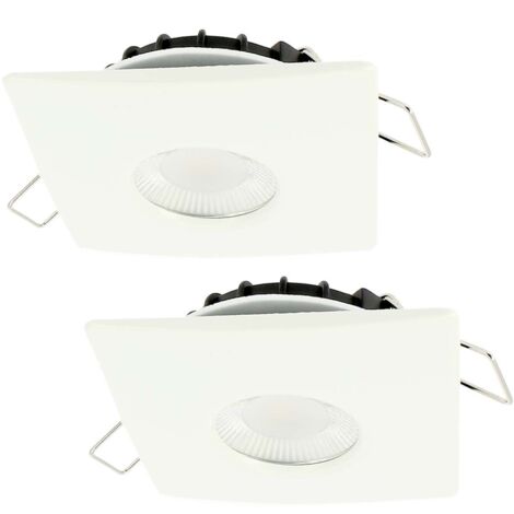 Spot LED Encastrable SMD 0,8W 42lm DC12V IP20 Ø73mm Chrome - Blanc Chaud  3000K perçage 60mm