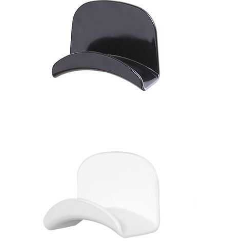 Support casque Stealt Desk Blanc-Acier