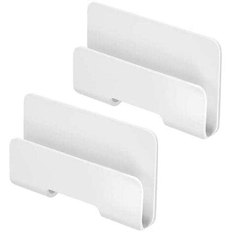 lot De 2 Support Mural Pour Tlphone Portable Sans Dommages, Support De Chargement Pour Smartphones, Tablettes Et Liseuses