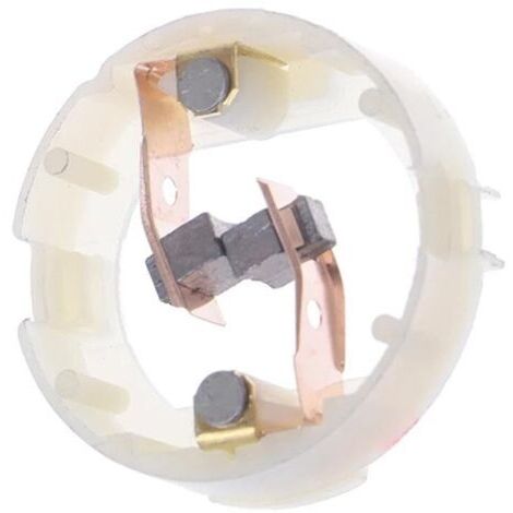 Lot de 2 supports de balais de carbone RS550 sans couvercle arrière Porte-balais de charbon moteur avec brosses supplémentaires pour une performance