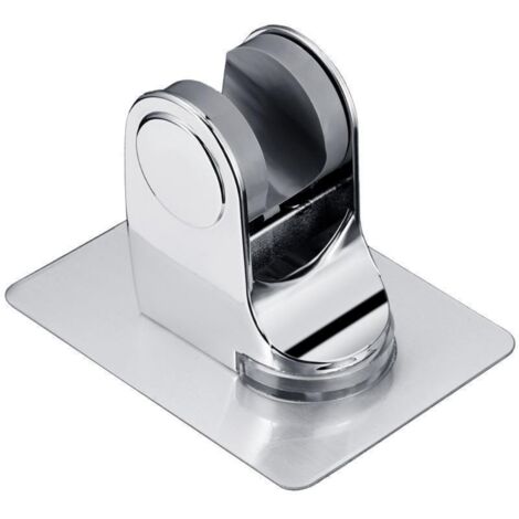 Lot de 2 supports de douchette à ventouse, fixation sans perçage